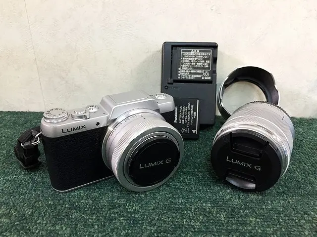 横浜市緑区にて Panasonic ミラーレス一眼レフカメラ DMC-GF7 レンズセット を出張買取しました