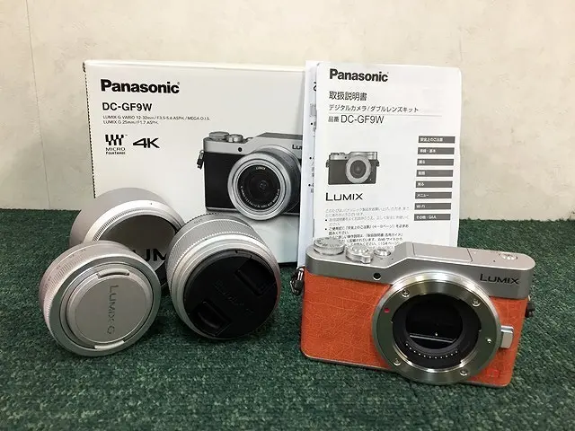 大田区にて Panasonic ミラーレス一眼カメラ DC-GF9 本体 レンズセット を出張買取しました