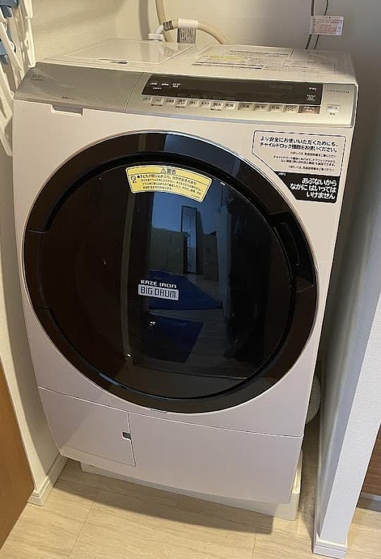 中野区にて ドラム式洗濯機　日立 BD-SX110EL 2020年製 を出張買取しました