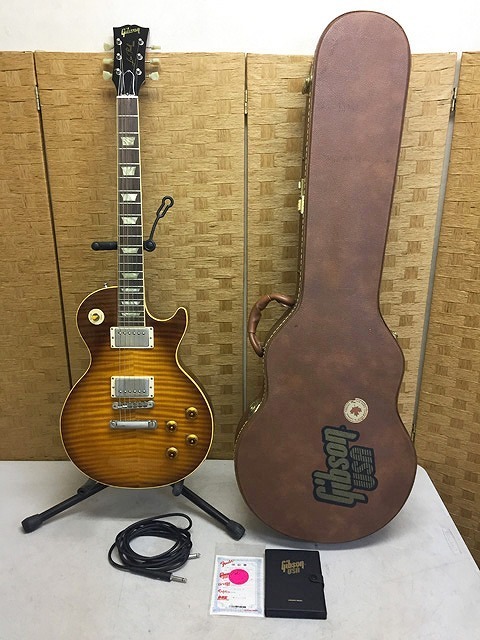 東京都 杉並区にて Gibson USA ギブソン レスポール リイシュー エレキギター LP REISSUE HD USA を出張買取しました
