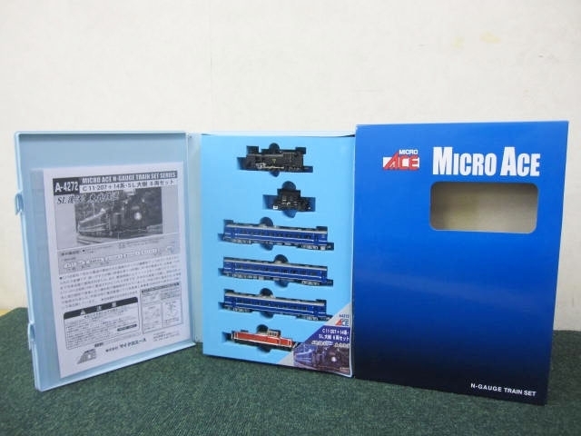 東京都 墨田区より MICRO ACE/マイクロエース C11-207 +14系 SL 大樹6両セット 東武鉄道 Nゲージ を出張買取しました