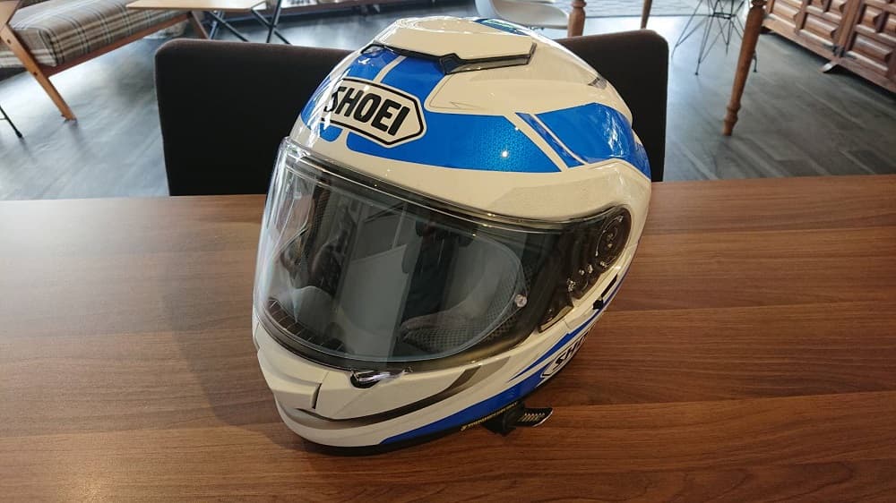 東京都 世田谷区にて SHOEI GT-AIR SWAYER フルフェイス 2018 を店頭買取しました