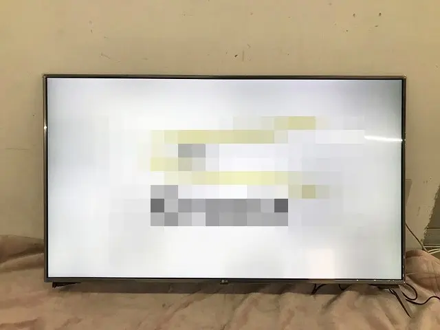 神奈川県 川崎市にて LG 55V型 4K 液晶テレビ 55UJ6100 2018年製 を出張買取しました