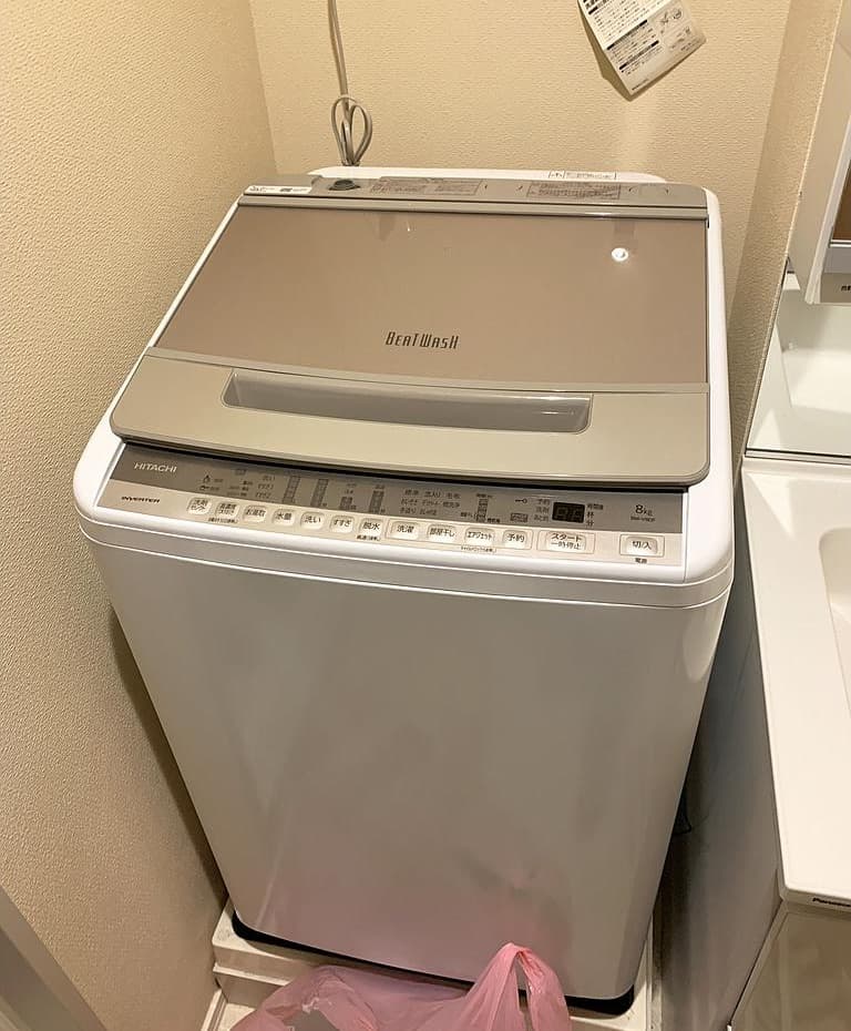 東京都 昭島市にて 日立 全自動洗濯機　BW-V80F 2020年製 を出張買取しました