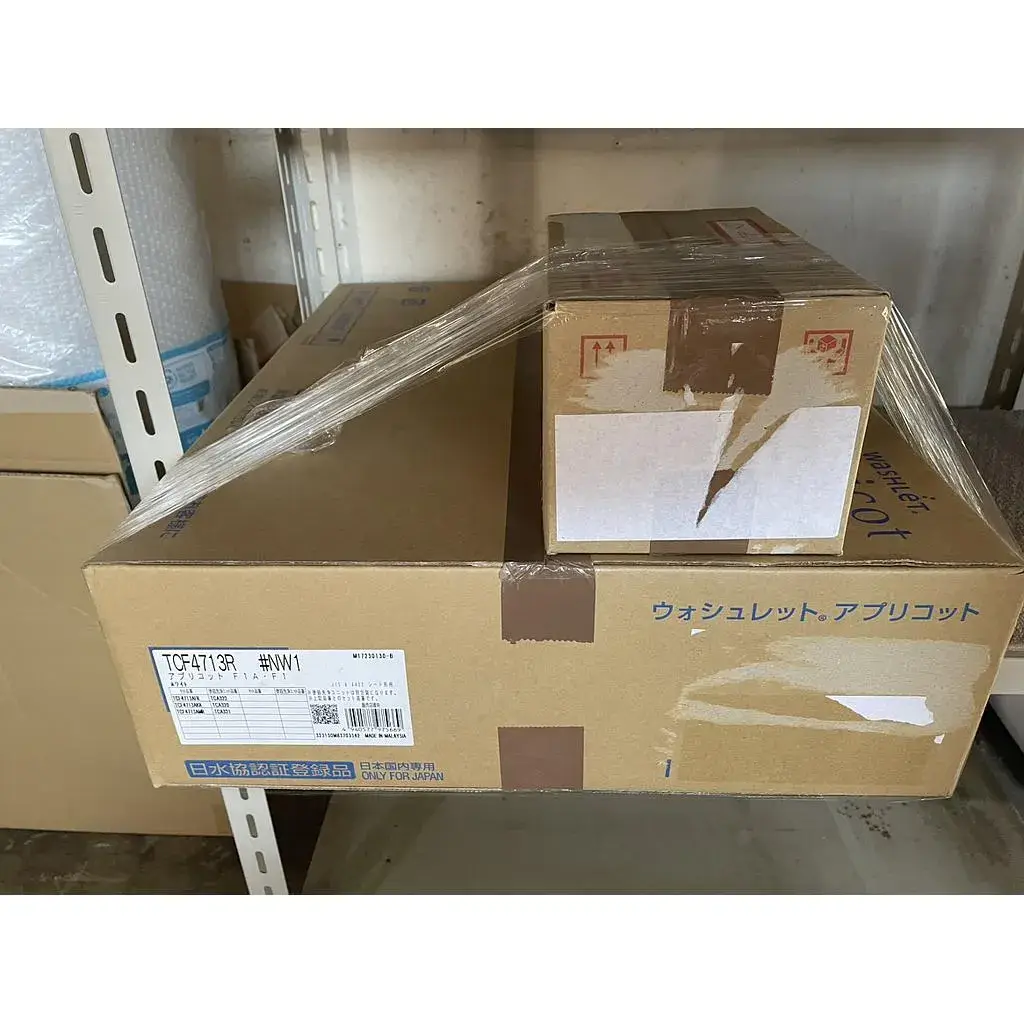 神奈川県 相模原市にて ウォシュレット TOTO TCF4723R リモコン付 新品 を店頭買取しました