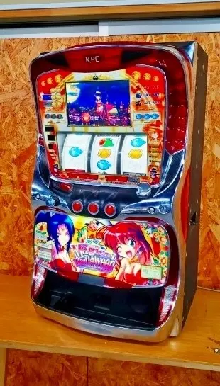 大和市にて パチスロ実機 初代 マジカルハロウィン  コイン不要機 を出張買取しました