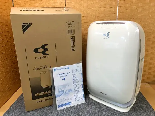 加湿空気清浄機 DAIKIN MCK55M-Wの買取価格