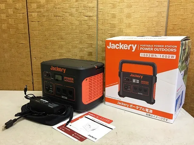 東京都 大田区より Jackery ポータブル電源 Portable Power 1000 を宅配買取しました