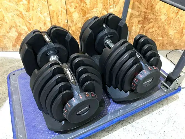 東京都 杉並区にて 可変式ダンベル DUMBBELL 40kg 2つ を出張買取しました