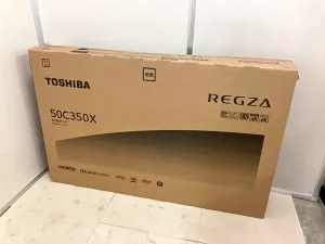 東京都 昭島市にて テレビ 東芝 50C350X 2022 開封未使用 を出張買取しました