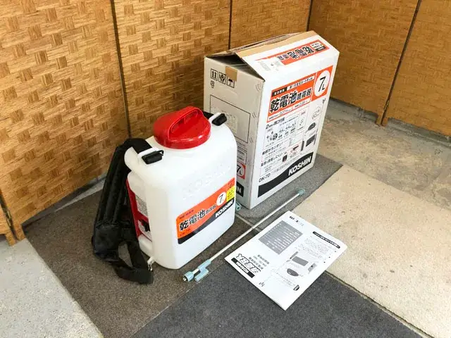 東京都 世田谷区にて 工進 DK-7D 乾電池式噴霧器 未使用 を店頭買取しました