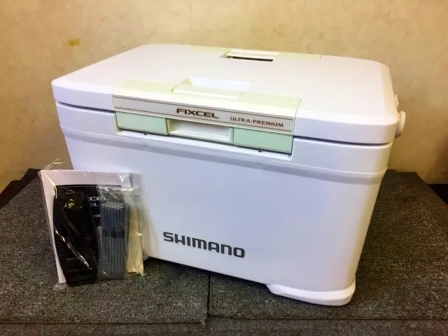 東京都 世田谷区にて シマノ FIXCEL ウルトラプレミアム300 クーラーボックス NF-030U を店頭買取しました