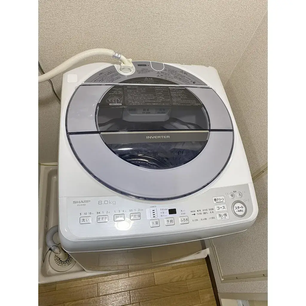 洗濯機 シャープ ES-GV8D-S 2020年の買取価格