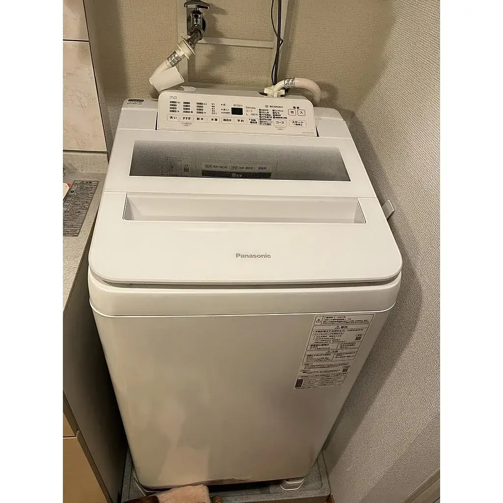 東京都 世田谷区にて 洗濯機 パナソニック NA-FA70H8 2021 を出張買取しました