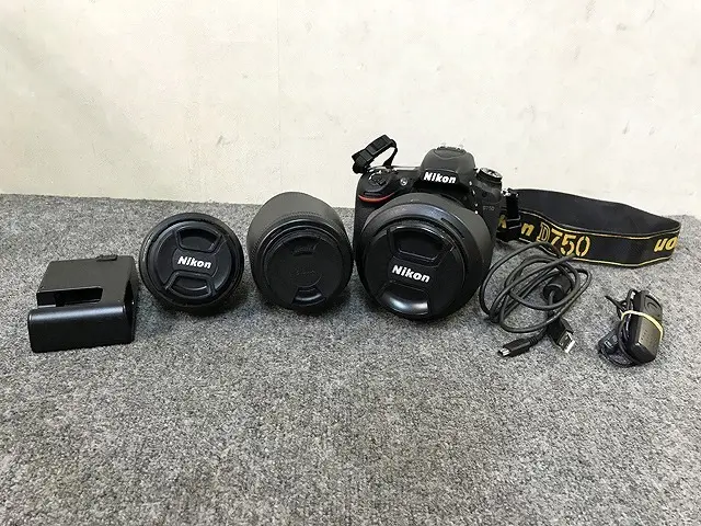 東京都 杉並区にて ニコン デジタル一眼レフカメラ D750 レンズ セット を出張買取しました - リサイクルショップ  出張買取のアシスト（東京・神奈川に対応）