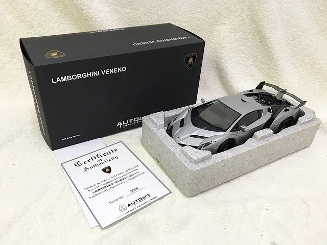 神奈川県 大和市にて AUTOart Lamborghini Veneno ランボルギーニ ヴェネーノ を店頭買取しました