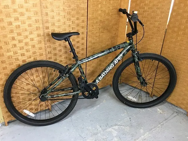 武蔵野市にて A BATHING APE DIRTRACE BAPE BMX 370mm を出張買取しました