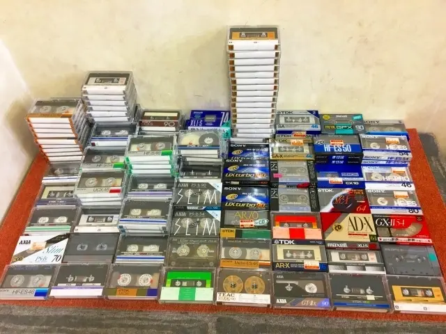 東京都 杉並区より 未開封/開封品 メタル/ハイポジ/ノーマル混合 カセットテープまとめ を出張買取しました