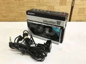 東京都 世田谷区にて SONY ダブルカセットウォークマン ポータブルカセットプレーヤー WM-W800 ジャンク品 を店頭買取しました