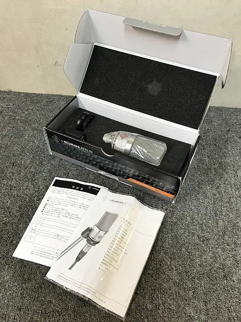 横浜市 瀬谷区にて NEUMANN/ノイマン コンデンサーマイク TLM102 を出張買取しました