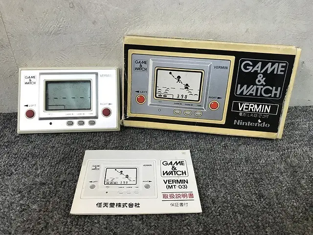 任天堂 ゲームウォッチ VERMIN バーミン