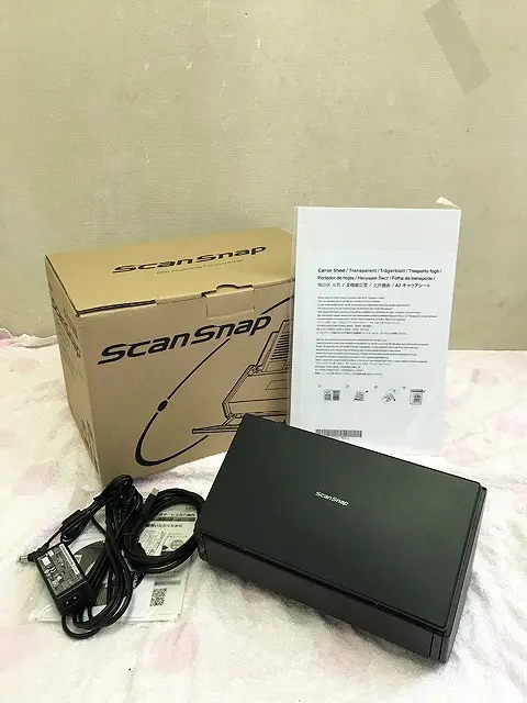 広島県より 未使用 富士通 ScanSnap スキャナー FI-IX500A 2016年製 を宅配買取しました