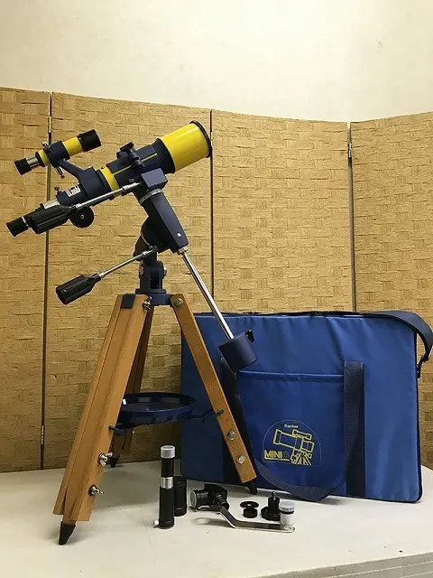 東京都 世田谷区にて カートン ポータブル天体望遠鏡 赤道儀 MINI6 を店頭買取しました