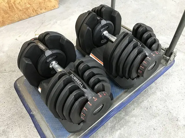 東京都 調布市にて Dumbbell 可変式ダンベル 40kg×2 を出張買取しました