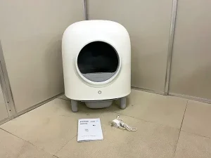東京都 小平市にて 全自動ネコトイレ PETREE wifiモデル スマートタイプ 砂は入れたがネコは未使用 を出張買取しました
