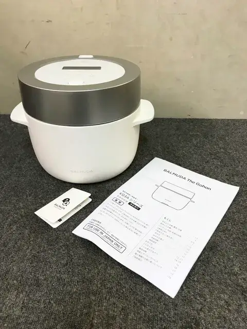 東京都 世田谷区にて BALMUDA バルミューダ 電機炊飯器 K03A-WH を店頭買取しました