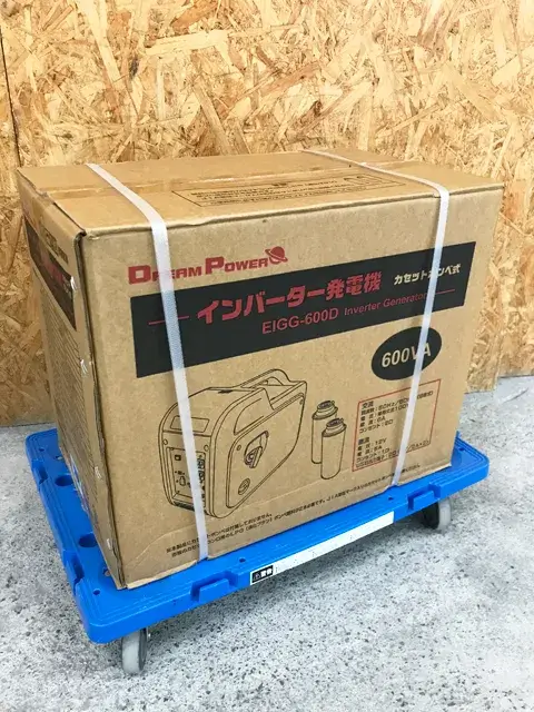 インバーター発電機 カセットボンベ式 ナカトミ EIGG-600D 未使用