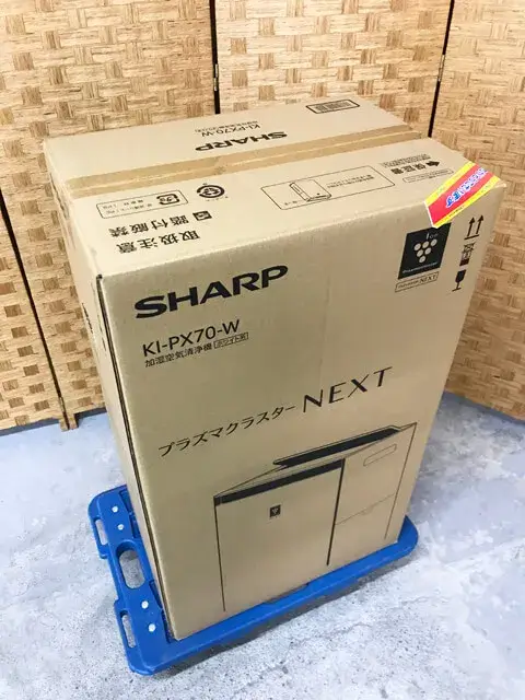 東京都 世田谷区にて SHARP シャープ 加湿空気清浄機 KI-PX70-W ホワイト系 プラズマクラスターNEXT プラズマクラスター約16畳 を出張買取しました