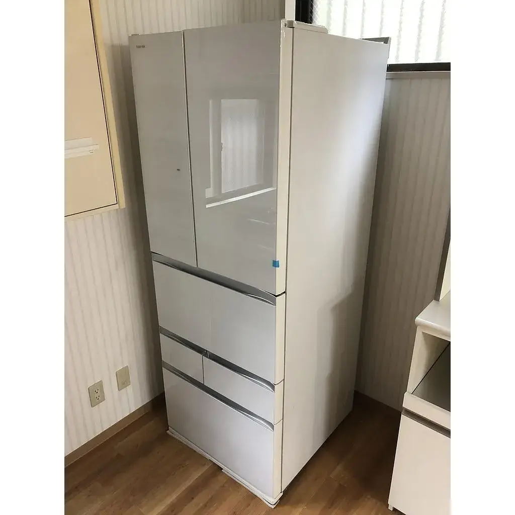 東京都 文京区にて 冷蔵庫 東芝 GR-R600FZ 2018 を出張買取しました