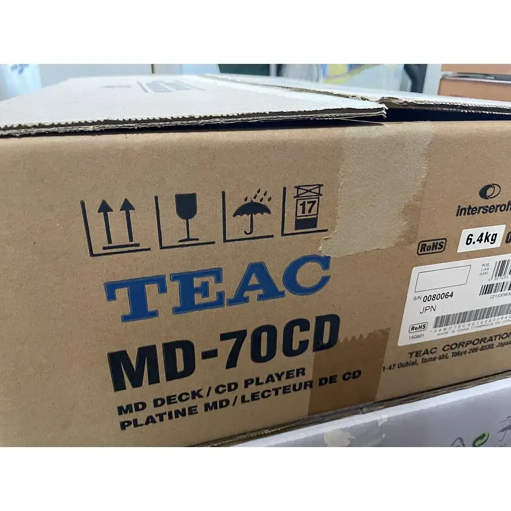 東京都 小平市にて MDデッキ TEAC MD-70CD を出張買取しました