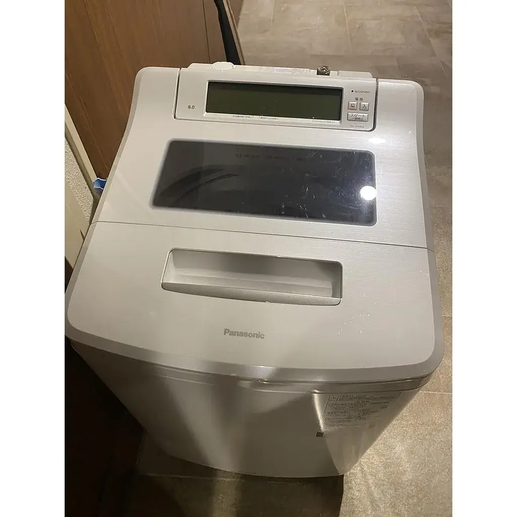 東京都 世田谷区にて 洗濯機 パナソニック NA-JFA808 2021 を出張買取しました