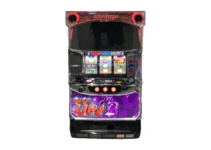 横浜市神奈川区にて サミーのパチスロ実機 ディスクアップ2（コイン不要機付き）を出張買取しました