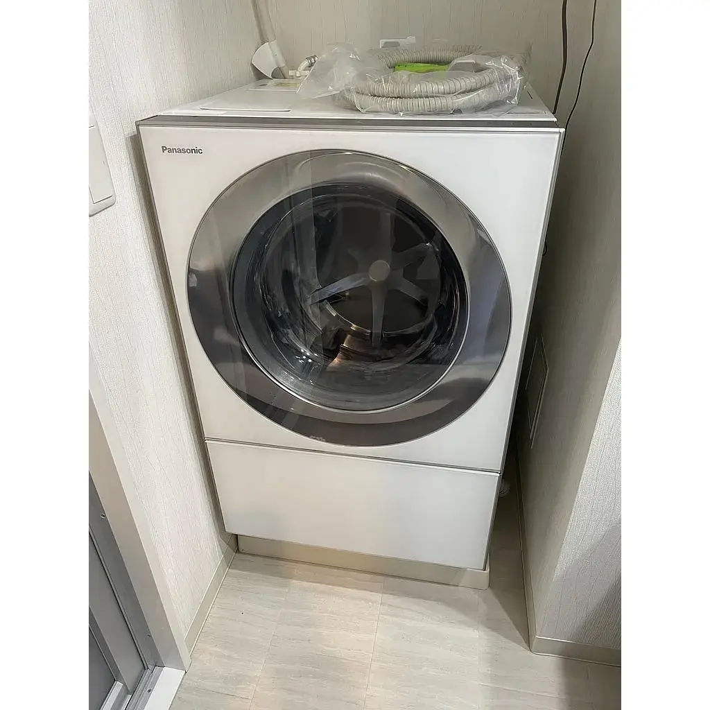 東京都 目黒区にて 洗濯機 ドラム式 NA-VG1200 2018（ボルト有） を出張買取しました