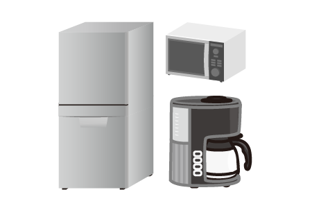 コーヒーメーカーと他のものをまとめて売る