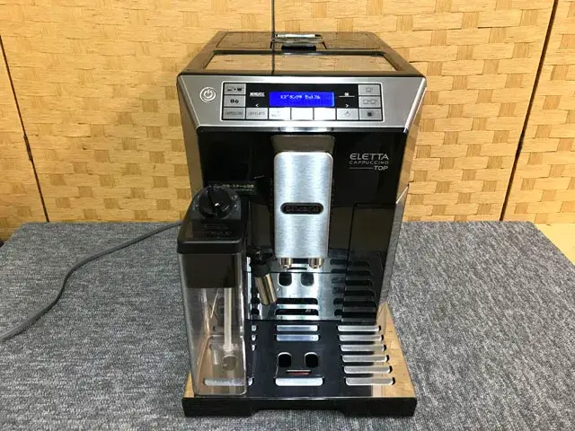 東京都 世田谷区にて デロンギ コーヒーマシン エレッタ カプチーノ トップ ECAM45760B を店頭買取しました