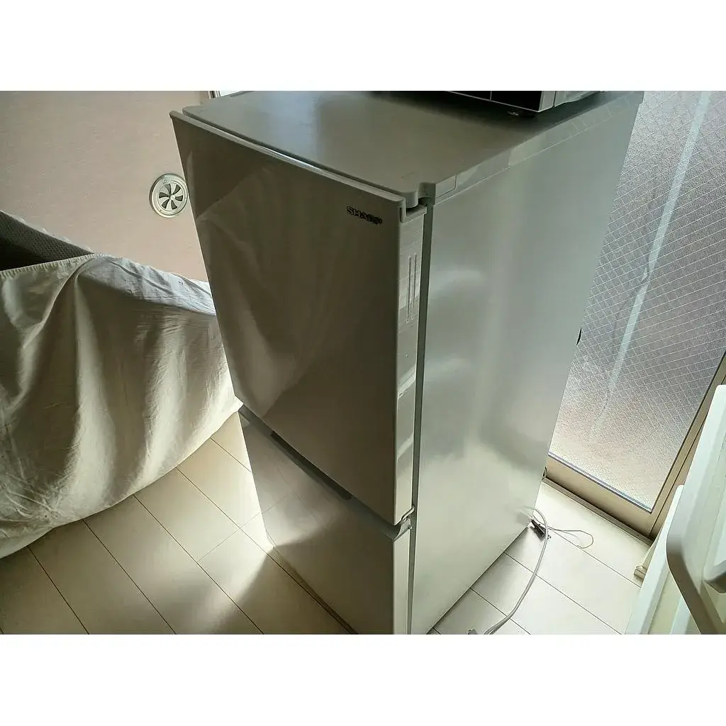 神奈川県 相模原市にて 冷蔵庫 シャープ SJ-D15G 2021 を出張買取しました