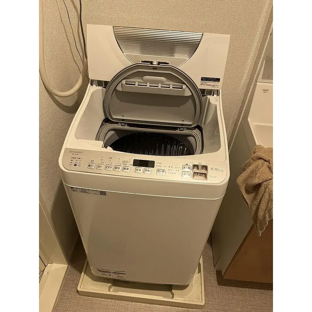 神奈川県 大和市にて 洗濯機 シャープ ES-TX5F-S 2022 を出張買取しました