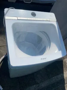 東京都 八王子市にて 洗濯機 アクア AQW-VA8M 2021（汚れ有） を出張買取しました