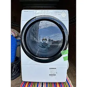 東京都 世田谷区にて ドラム式洗濯機 7kg シャープ ES-S7E-WL 2020 ボルト有 を出張買取しました