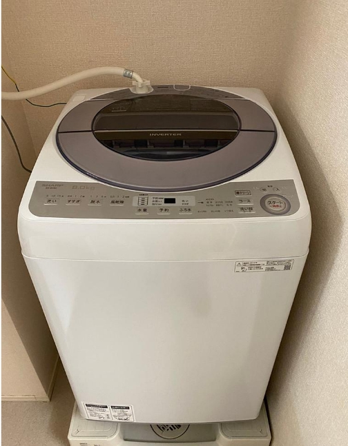 横浜市泉区にて 洗濯機 シャープ ES-GV8C 2019年製 を出張買取致しました