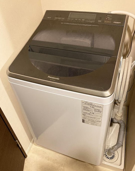 世田谷区にて 洗濯機 パナソニック NA-FA120V1 2019年製 を出張買取しました