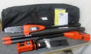 BLACK＆Decker 高枝ポールチェーンソー GPC1820L