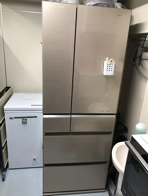東京都 文京区にて パナソニック 冷蔵庫 NR-F552XPV 2017年製 を出張買取しました