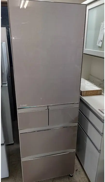 東京都 中野区にて 三菱 5ドア冷蔵庫 MR-B46C-F 2018年製 を出張買取しました