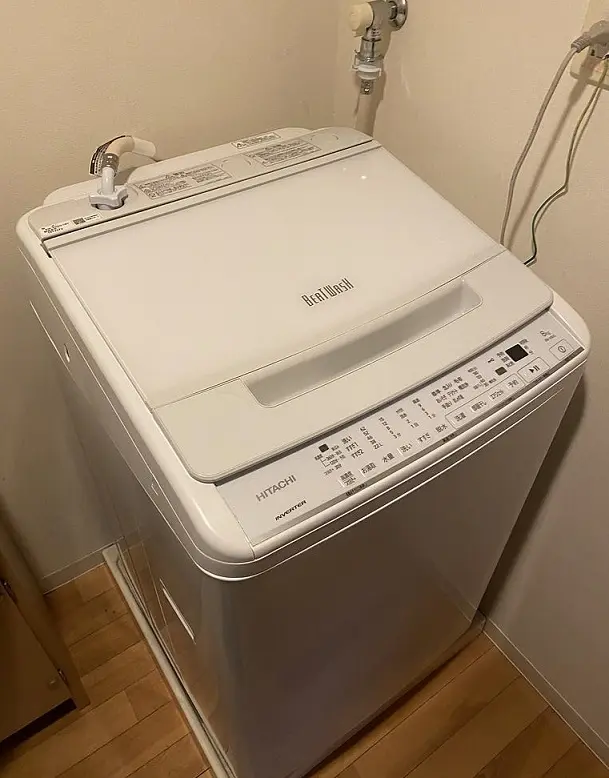 神奈川県 大和市にて 日立 ビートウォッシュ 洗濯機 BW-V80G(W) 2021年製 を出張買取しました
