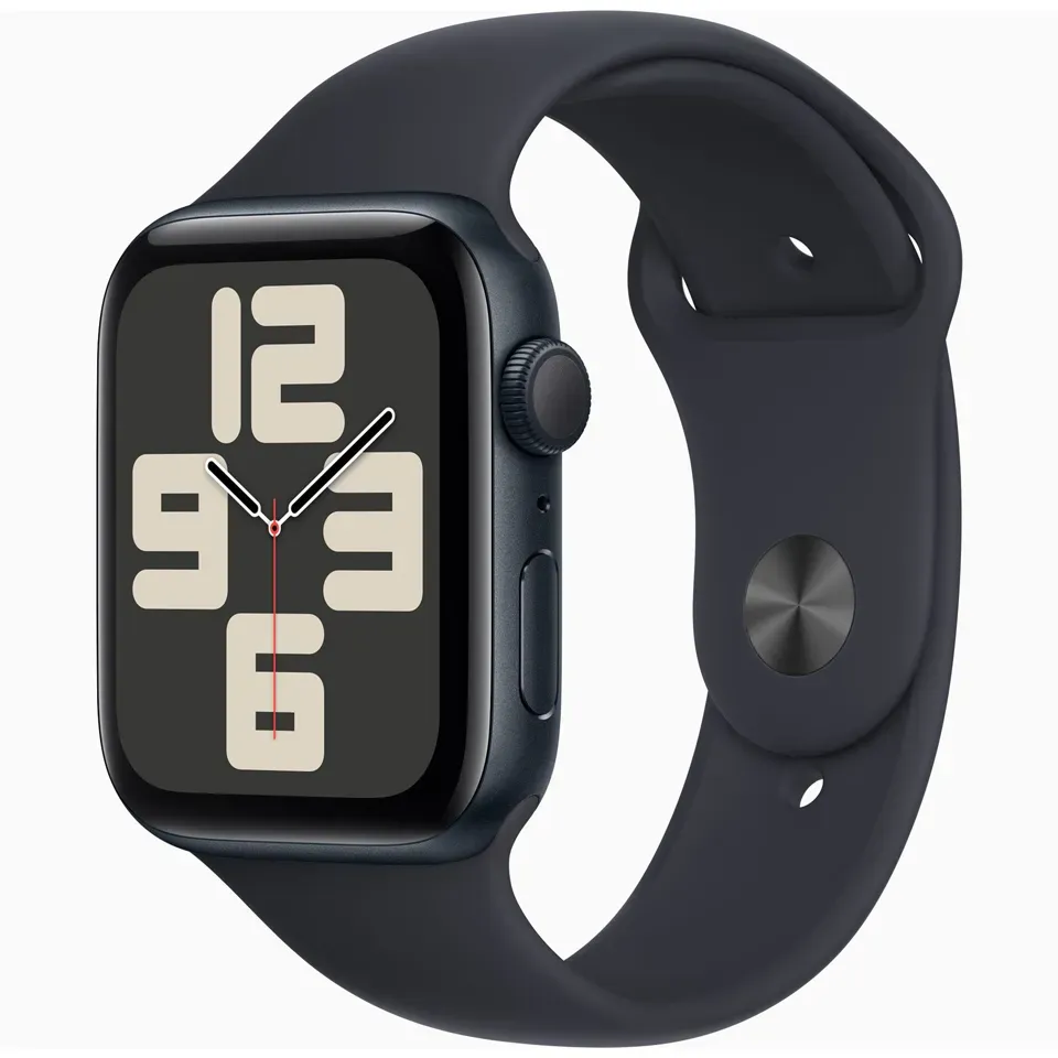 Apple Watch SE 第2世代 GPSモデル 44mm MRE93J/A [ミッドナイトスポーツバンド M/L] 